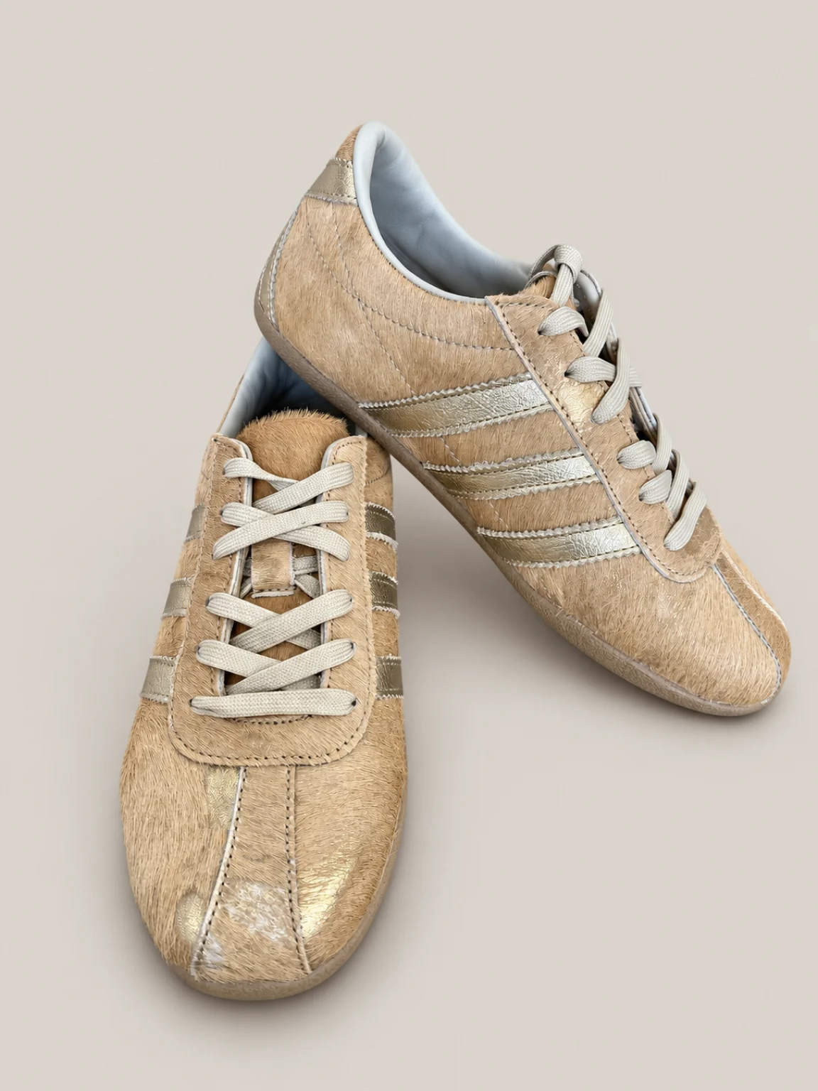 Zapatillas champagne metalizadas Champagne